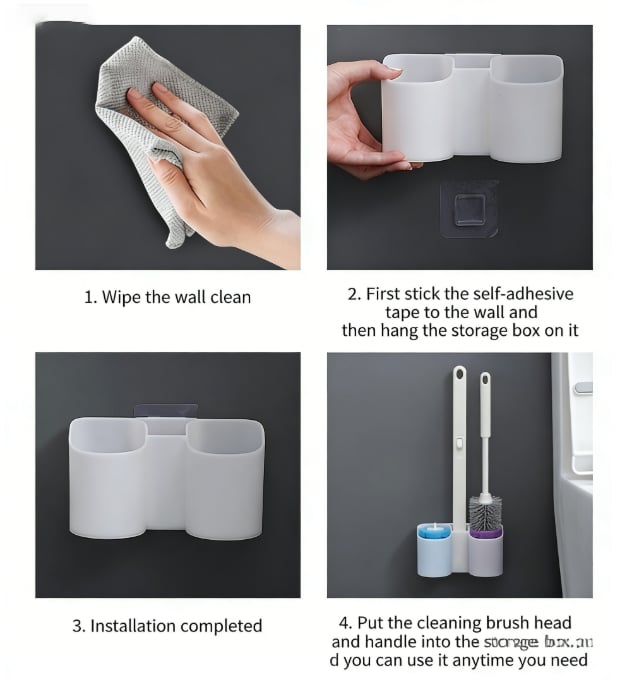 Disposable toilet cleaning tool