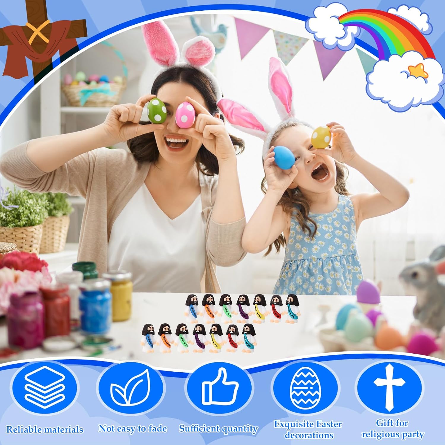 Easter Pre-Sale🔥Original Design Figures Jesus Loves You