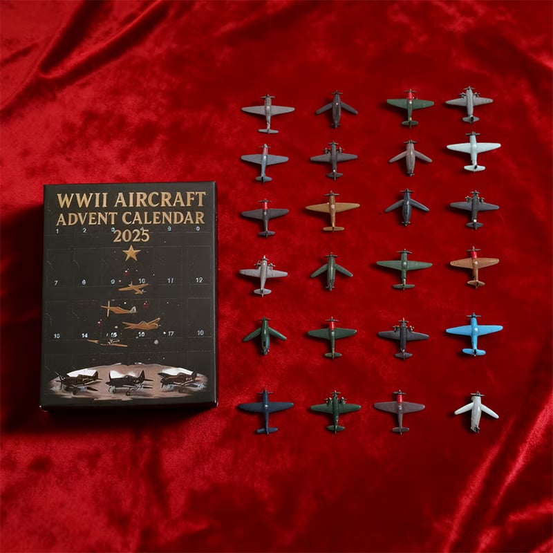 The 2025 WWII Aircraft Advent Calendar That Teaches, Delights, and Inspires!