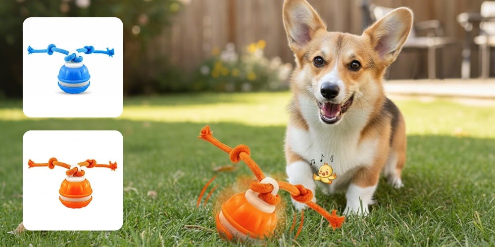 Interactive Smart Rolling Pet Ball