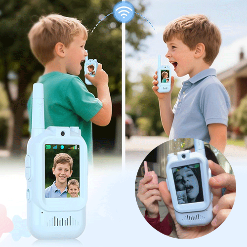 👶Rechargeable Video Walkie Talkies for Kids