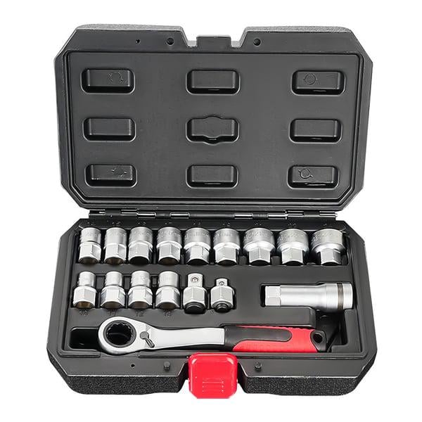 17-Piece Pass Through Socket Set