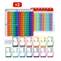 Math Flash Cards & Pop Fidget Chart