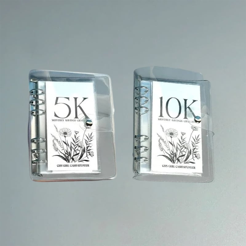 12-Month Envelopes Money Saving Challenge Binder