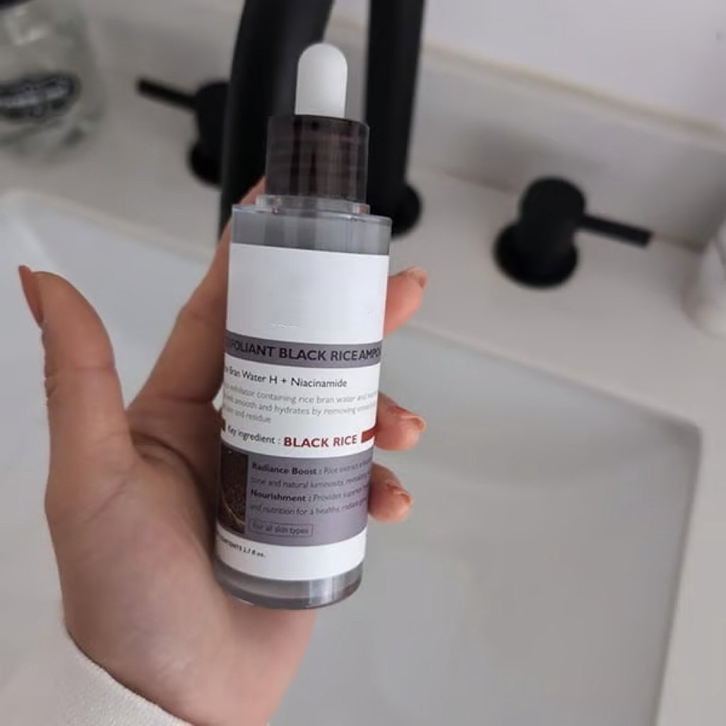 Gentle Exfoliating Ampoule – Black Rice