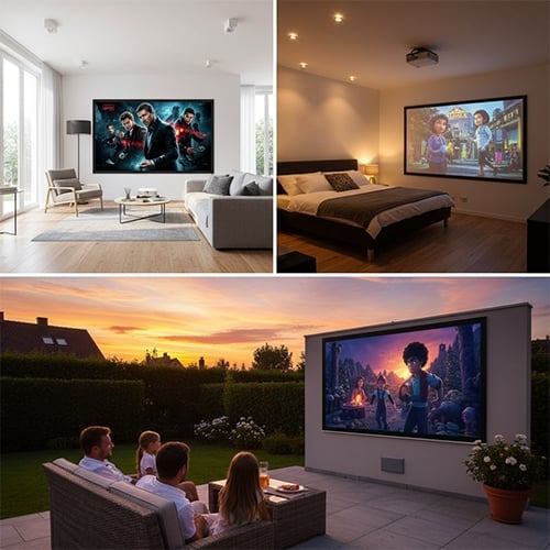 Ambient Light Rejecting (ALR) Projector Screen