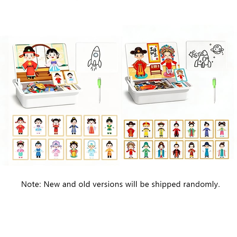 Magnetic Puzzle Learning Building Block Toys