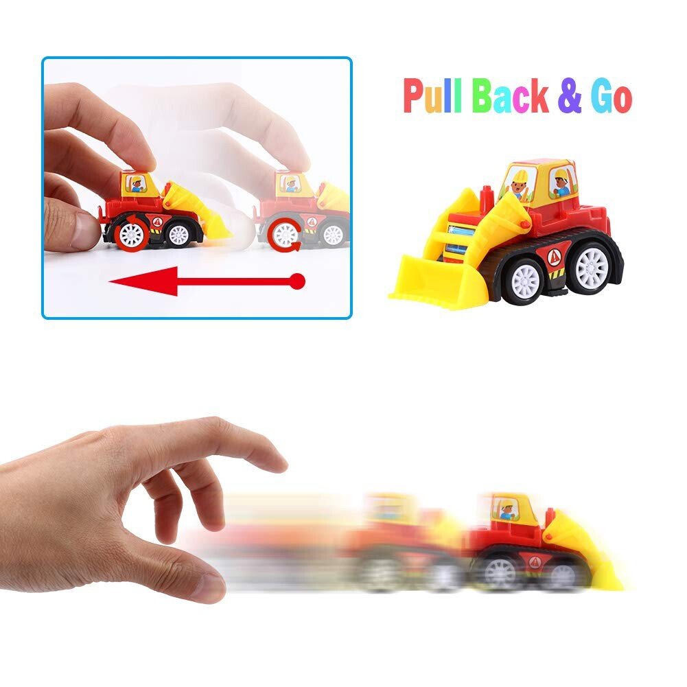 🐰 🐣12 Prefilled Easter Eggs With Pull Back Cars🚚