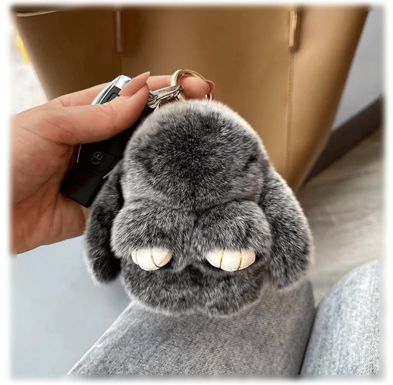 🐰 Handmade Soft Bunny Charms