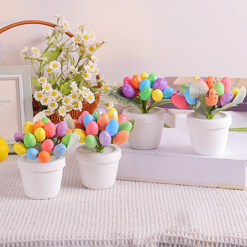 Easter Egg Potted Plant