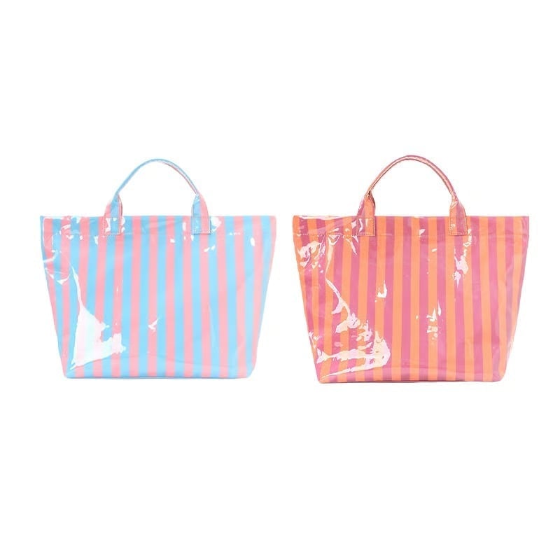 Striped Tote Bag
