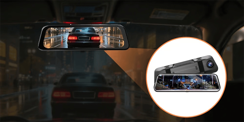 High-definition multi-functional button dashcam