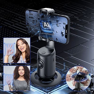AlessTM Ai-Powered Fully Automatic Tracking Phone Gimbal