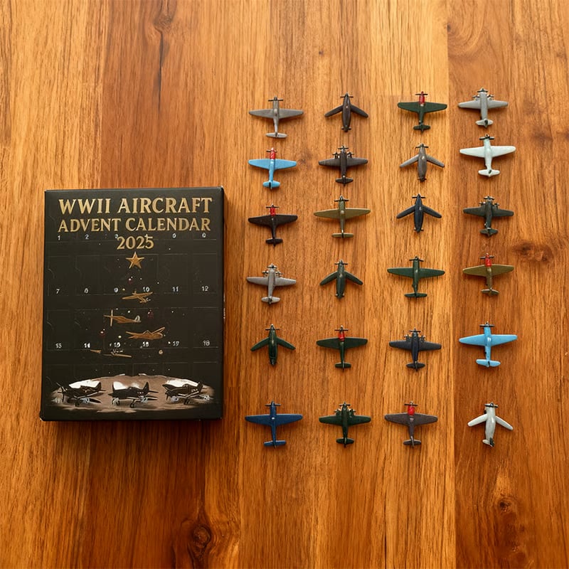 The 2025 WWII Aircraft Advent Calendar That Teaches, Delights, and Inspires!