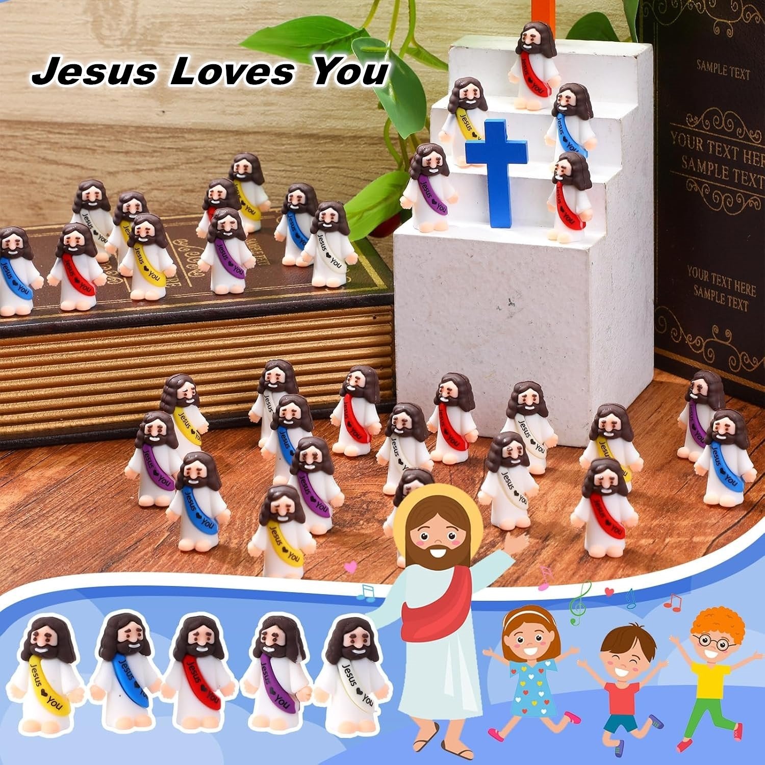 Easter Pre-Sale🔥Original Design Figures Jesus Loves You