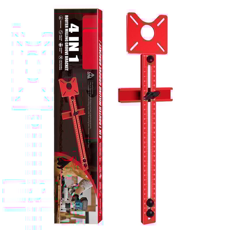 4 in 1 Router Milling Groove Bracket