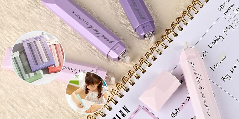 Scrapbooking Double-Sided Tape Roller – Adhesive for Craft Projects