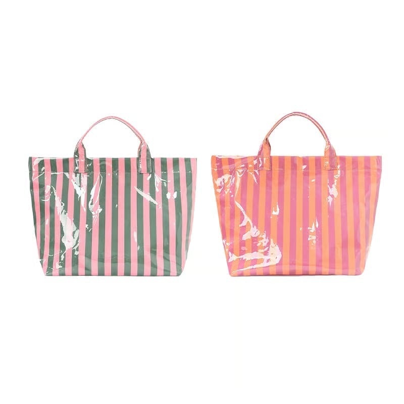 Striped Tote Bag