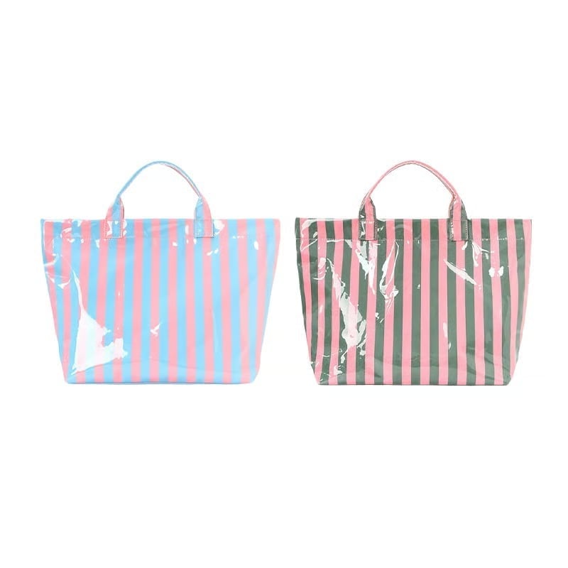 Striped Tote Bag