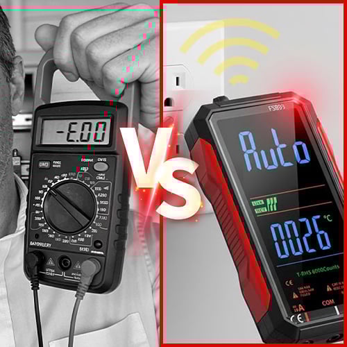 True RMS 6000-Count Digital Voltmeter